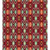 Ambesonne Birds Duvet Cover Sets, Pattern with Flying Birds Carrying Heart Branches Love Valentines Day Inspired Print, Bedding Set with 2 Duvet Covers & 4 Pillowcases, 2 Pack Queen Size, Multicolor(Paprika Multicolor)