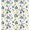 Ambesonne Birds Duvet Cover Sets, Pattern with Flying Birds Carrying Heart Branches Love Valentines Day Inspired Print, Bedding Set with 2 Duvet Covers & 4 Pillowcases, 2 Pack Queen Size, Multicolor(Cadet Blue)