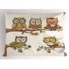 Ambesonne Birds Pillow Sham Set of 2, 2 Birds on a Branch Singing Love Songs Friend Valentine Couple Hope Living, Quality Microfiber Bedding Item for All Seasons, 30″ x 20″, Cream Black White(Umber and Ivory)