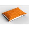 Ambesonne Birds Pillow Sham Set of 2, 2 Birds on a Branch Singing Love Songs Friend Valentine Couple Hope Living, Quality Microfiber Bedding Item for All Seasons, 30″ x 20″, Cream Black White(Marigold Burnt Orange)