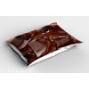 Ambesonne Chocolate Pillow Sham Set of 2, Chocolate Heart on The Wooden Board Background for Valentines Day, Quality Microfiber Bedding Item for All Seasons, 30″ x 20″, Sand Brown Dark Brown(Dark Brown)