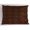 Ambesonne Chocolate Pillow Sham Set of 2, Chocolate Heart on The Wooden Board Background for Valentines Day, Quality Microfiber Bedding Item for All Seasons, 30″ x 20″, Sand Brown Dark Brown(Dark Brown Cinnamon)
