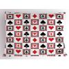 Ambesonne Eiffel Tower Pillow Sham Set of 2, Autumn Romantic Paris Historical Valentine’s Day Umbrellas Doodle, Quality Microfiber Bedding Item for All Seasons, 26″ x 20″, Lilac Red Pale Blue(Scarlet Black)