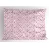 Ambesonne Eiffel Tower Pillow Sham Set of 2, Autumn Romantic Paris Historical Valentine’s Day Umbrellas Doodle, Quality Microfiber Bedding Item for All Seasons, 26″ x 20″, Lilac Red Pale Blue(Pale Pink White Grey)