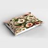Ambesonne Eucalyptus Leaves Pillow Sham, Leafy Branches Summer Flowers on Neutral Marble Print Back, Decorative Standard Queen Size Printed Pillowcase, 30″ X 20″, Fern Green Pastel Yellow(Blush Forest Green Pink)