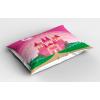 Ambesonne Flower Pillow Sham Set of 2, Dreamy Tree Body View Cloudy Details Love and Affection Valentines Inspired Motif, Quality Microfiber Bedding Item for All Seasons, 30″ x 20″, Purple(Green Pink)