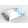 Ambesonne Flower Pillow Sham Set of 2, Dreamy Tree Body View Cloudy Details Love and Affection Valentines Inspired Motif, Quality Microfiber Bedding Item for All Seasons, 30″ x 20″, Purple(Pale Blue)