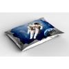 Ambesonne Flower Pillow Sham Set of 2, Dreamy Tree Body View Cloudy Details Love and Affection Valentines Inspired Motif, Quality Microfiber Bedding Item for All Seasons, 30″ x 20″, Purple(Blue Beige)