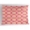 Ambesonne Flower Pillow Sham Set of 2, Floral Pattern Romantic Spring Valentines Day Wedding Anniversary Theme Art, Quality Microfiber Bedding Item for All Seasons, 36″ x 20″, Violet White(Pastel Pink Marigold)
