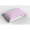 Ambesonne Flower Pillow Sham Set of 2, Floral Pattern Romantic Spring Valentines Day Wedding Anniversary Theme Art, Quality Microfiber Bedding Item for All Seasons, 36″ x 20″, Violet White(Violet White)
