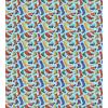 Ambesonne Heart Duvet Cover Sets, Rainbow Colors Watercolor Style Inspired Hearts Valentines Day Love Romantic Couples, Bedding Set with 2 Duvet Covers & 4 Pillowcases, 2 Pack Queen Size, Multicolor(Baby Blue Multicolor)