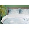 Ambesonne Love Duvet Cover Sets, Hand Written I Love You Phrases Heart Valentines Day Inspiration, Bedding Set with 2 Duvet Covers & 4 Pillowcases, 2 Pack Queen Size, Vermilion Black White(Slate Blue White)