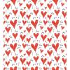 Ambesonne Love Duvet Cover Sets, Hand Written I Love You Phrases Heart Valentines Day Inspiration, Bedding Set with 2 Duvet Covers & 4 Pillowcases, 2 Pack Queen Size, Vermilion Black White(Vermilion Black White)