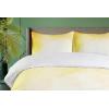 Ambesonne Love Duvet Cover Sets, Valentines Day Design Romance Themed Vintage Wedding Inspirations Typographic Retro, Bedding Set with 2 Duvet Covers & 4 Pillowcases, 2 Pack Queen Size, Red White(Yellow White)