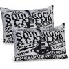 Ambesonne Modern Pillow Sham Set of 2, Husky Dog Faced Man at Valentines with Hearts Romantic Love Display, Quality Microfiber Bedding Item for All Seasons, 26″ x 20″, Sand Brown Slate Blue(Beige and Black)