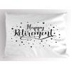 Ambesonne Valentines Day Pillow Sham Set of 2, Pop Culture Keep Calm Words with Heart Shaped Eye Love Theme, Quality Microfiber Bedding Item for All Seasons, 36″ x 20″, Charcoal Grey Pale Pink(Earth Yellow White)