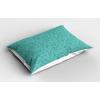 Ambesonne Valentines Day Pillow Sham Set of 2, Pop Culture Keep Calm Words with Heart Shaped Eye Love Theme, Quality Microfiber Bedding Item for All Seasons, 36″ x 20″, Charcoal Grey Pale Pink(Turquoise Teal)