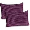 Purple and Beige