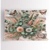 Pale Rose Laurel Green