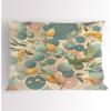 Peach Green and Pale Orange