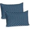Petrol Blue and Vermilion