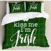 Dark Green and White