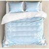 Pale Blue White