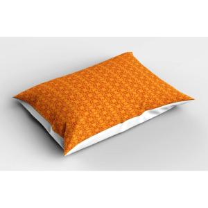 Ambesonne Birds Pillow Sham Set of 2, 2 Birds on a Branch Singing Love Songs Friend Valentine Couple Hope Living, Quality Microfiber Bedding Item for All Seasons, 30″ x 20″, Cream Black White(Marigold Burnt Orange)