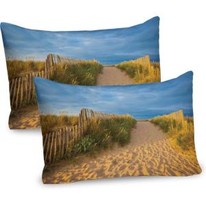 Ambesonne Chocolate Pillow Sham Set of 2, Chocolate Heart on The Wooden Board Background for Valentines Day, Quality Microfiber Bedding Item for All Seasons, 30″ x 20″, Sand Brown Dark Brown(Sand Brown Green)