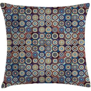 Ambesonne Flower Throw Pillow Cushion Cover, Retro Romantic Rose Petal with Rain Water Drops Valentines Love Picture, Decorative Square Accent Pillow Case, 18″ X 18″, White and Black(Blue Umber)