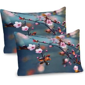 Ambesonne Modern Pillow Sham Set of 2, Husky Dog Faced Man at Valentines with Hearts Romantic Love Display, Quality Microfiber Bedding Item for All Seasons, 26″ x 20″, Sand Brown Slate Blue(Pale Pink Orange)