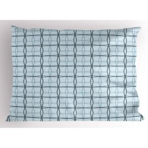 Ambesonne Purple Pillow Sham Set of 2, Valentine’s Day Couple Wedding Bride Heart Design Image, Quality Microfiber Bedding Item for All Seasons, 36″ x 20″, Lavender and Purple(Almond Green Slate Blue)
