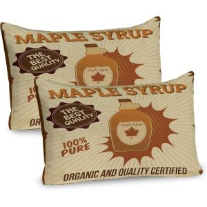 Ambesonne Valentines Day Pillow Sham Set of 2, Pop Culture Keep Calm Words with Heart Shaped Eye Love Theme, Quality Microfiber Bedding Item for All Seasons, 36″ x 20″, Charcoal Grey Pale Pink(Pale Brown Beige)