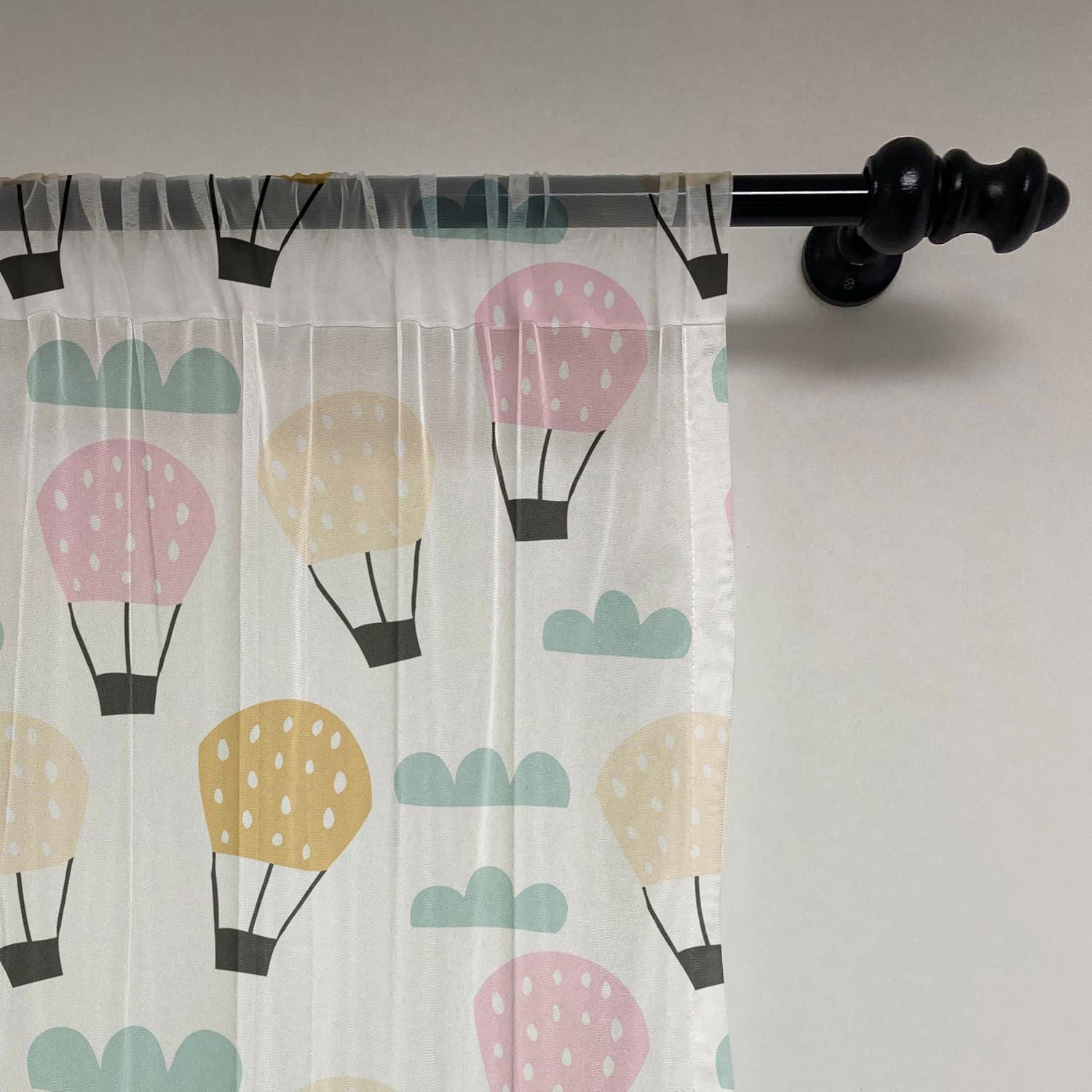 imageAmbesonne Leopard Print Tulle Curtains with Rod Pocket Spotty Jungle Savannah Feline Print Wild Africa Inspiration Tile Pattern Sheer Drape for Wedding Party 2 Panels 108 x 84 Orange BlackWhite Multicolor