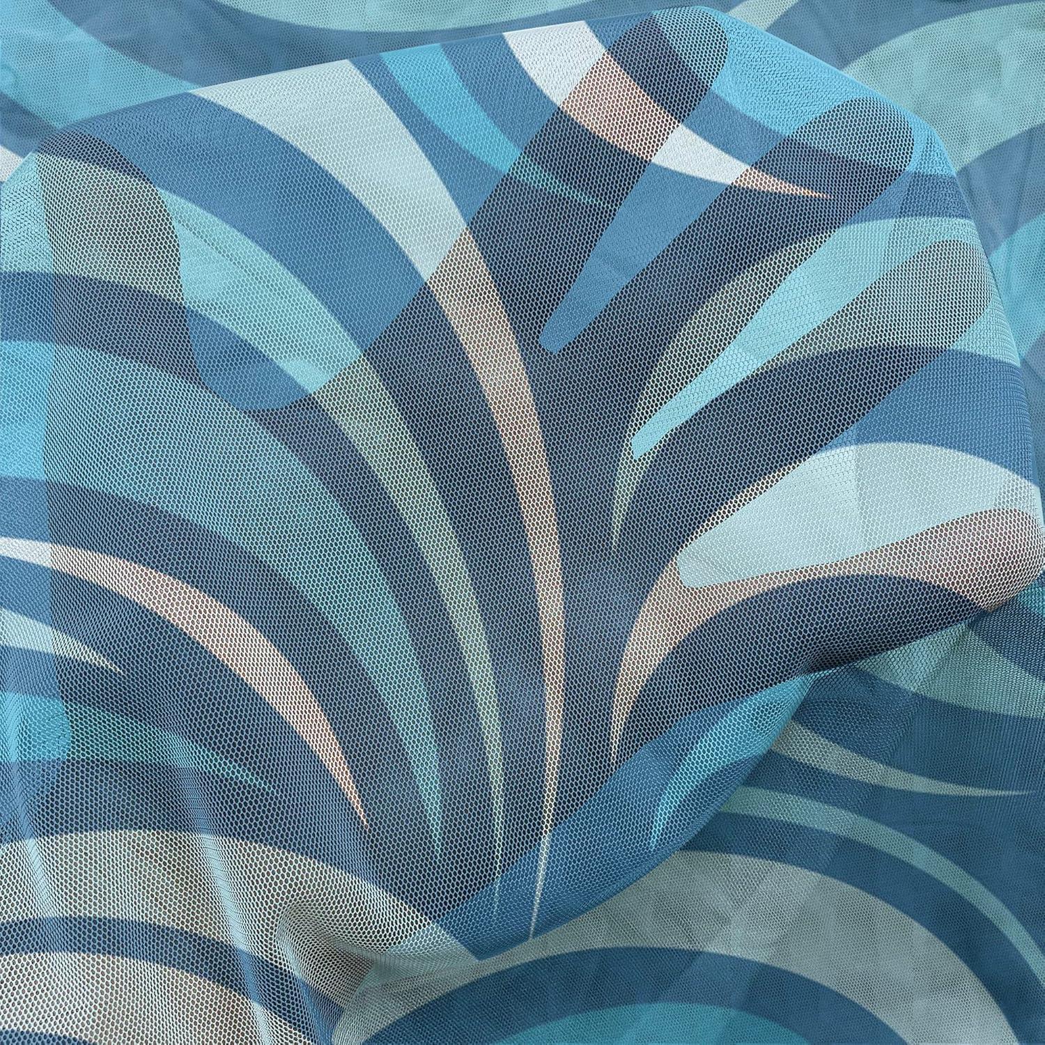 imageAmbesonne Leopard Print Tulle Curtains with Rod Pocket Spotty Jungle Savannah Feline Print Wild Africa Inspiration Tile Pattern Sheer Drape for Wedding Party 2 Panels 108 x 84 Orange BlackBlue Pale Blue