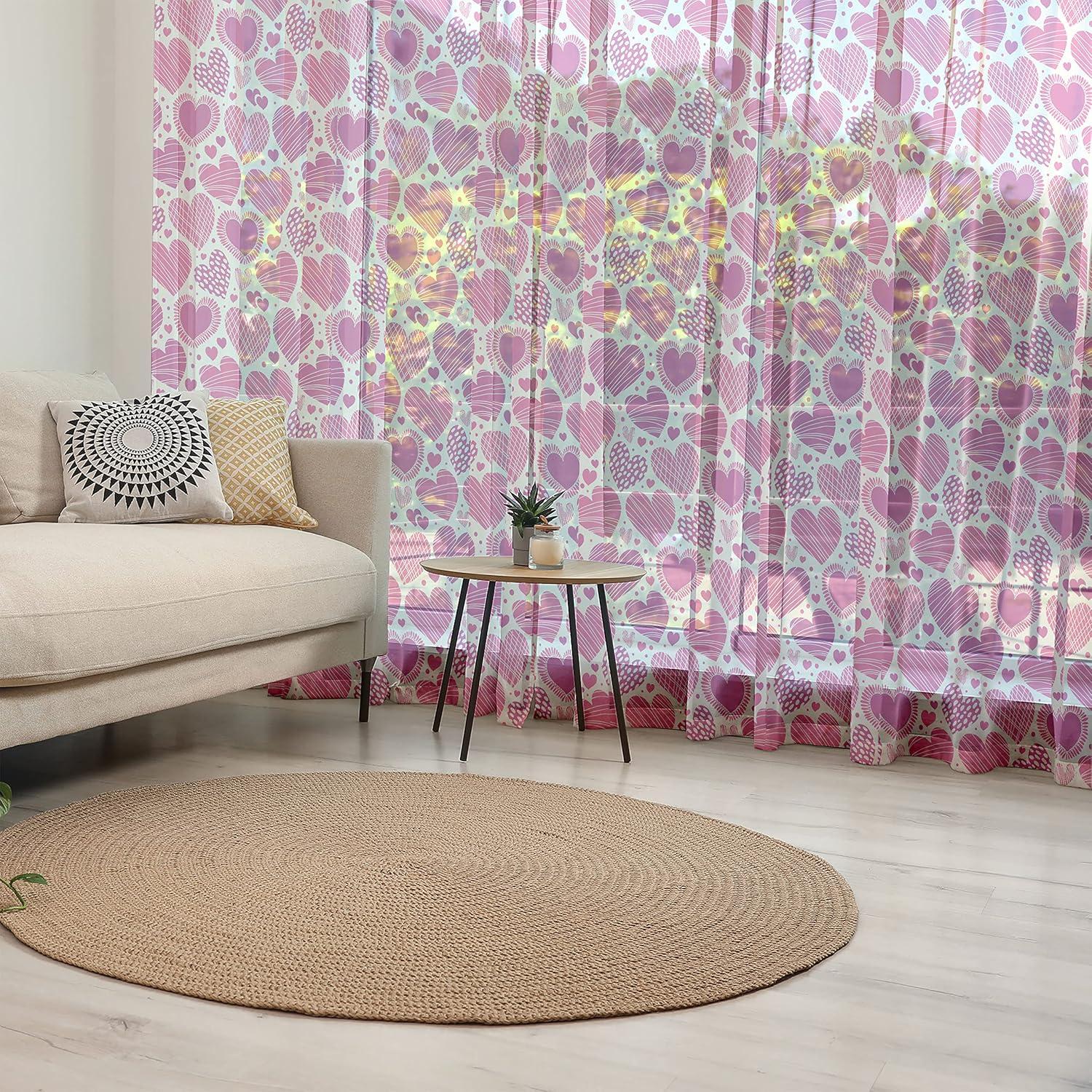 imageAmbesonne Leopard Print Tulle Curtains with Rod Pocket Spotty Jungle Savannah Feline Print Wild Africa Inspiration Tile Pattern Sheer Drape for Wedding Party 2 Panels 108 x 84 Orange BlackHot Pink White