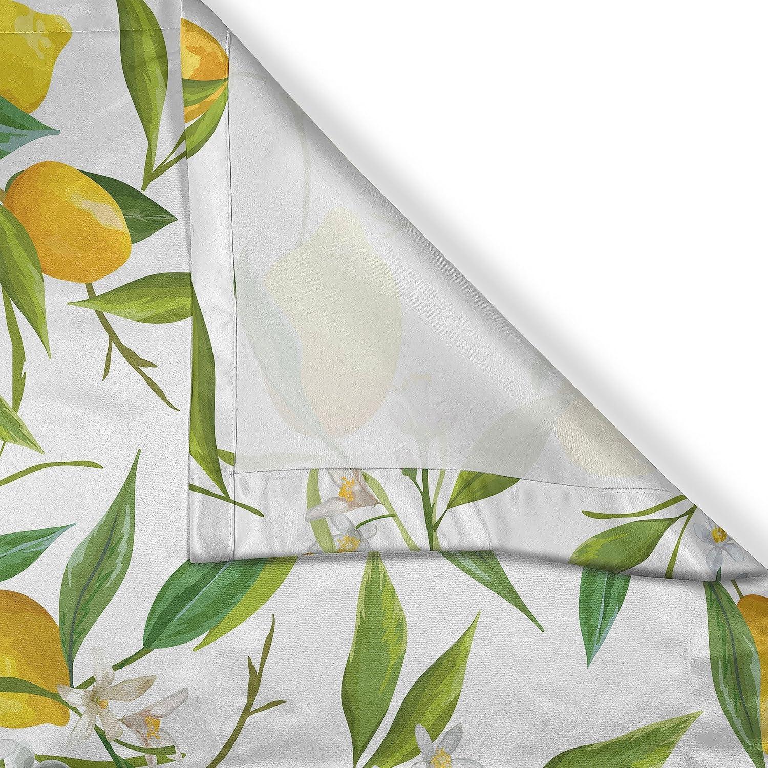 imageAmbesonne Wine Kitchen Curtains Abstract Wine Glasses Silhouettes with Dots Alcohol Drink Modern Window Drapes 2 Panel Set for Kitchen Cafe Decor 55 x 39 Black GreyGreen and Yellow