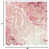 Ambesonne Damask Shower Curtain, Vintage Style Floral Pattern Abstract Romantic Bouquet Greenery Art Print, Cloth Fabric Bathroom Decor Set with Hooks, 69″ W x 70″ L, Warm Taupe(Cream Almond)
