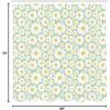 Ambesonne Damask Shower Curtain, Vintage Style Floral Pattern Abstract Romantic Bouquet Greenery Art Print, Cloth Fabric Bathroom Decor Set with Hooks, 69″ W x 70″ L, Warm Taupe(Pale Sage)