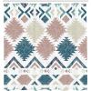 Ambesonne Damask Shower Curtain, Vintage Style Floral Pattern Abstract Romantic Bouquet Greenery Art Print, Cloth Fabric Bathroom Decor Set with Hooks, 69″ W x 70″ L, Warm Taupe(Pale Salmon)