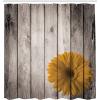 Ambesonne Damask Shower Curtain, Vintage Style Floral Pattern Abstract Romantic Bouquet Greenery Art Print, Cloth Fabric Bathroom Decor Set with Hooks, 69″ W x 70″ L, Warm Taupe(Pale Sepia)