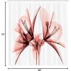 Ambesonne Damask Shower Curtain, Vintage Style Floral Pattern Abstract Romantic Bouquet Greenery Art Print, Cloth Fabric Bathroom Decor Set with Hooks, 69″ W x 70″ L, Warm Taupe(Pastel Pink)