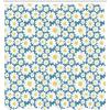 Ambesonne Damask Shower Curtain, Vintage Style Floral Pattern Abstract Romantic Bouquet Greenery Art Print, Cloth Fabric Bathroom Decor Set with Hooks, 69″ W x 70″ L, Warm Taupe(Sea Aqua Blue)