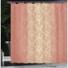 Ambesonne Damask Shower Curtain, Vintage Style Floral Pattern Abstract Romantic Bouquet Greenery Art Print, Cloth Fabric Bathroom Decor Set with Hooks, 69″ W x 70″ L, Warm Taupe(Salmon Peach)