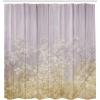 Ambesonne Damask Shower Curtain, Vintage Style Floral Pattern Abstract Romantic Bouquet Greenery Art Print, Cloth Fabric Bathroom Decor Set with Hooks, 69″ W x 70″ L, Warm Taupe(Pale Earth)