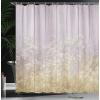 Ambesonne Damask Shower Curtain, Vintage Style Floral Pattern Abstract Romantic Bouquet Greenery Art Print, Cloth Fabric Bathroom Decor Set with Hooks, 69″ W x 70″ L, Warm Taupe(Pale Earth)