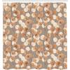 Ambesonne Damask Shower Curtain, Vintage Style Floral Pattern Abstract Romantic Bouquet Greenery Art Print, Cloth Fabric Bathroom Decor Set with Hooks, 69″ W x 70″ L, Warm Taupe(Pale Caramel)
