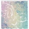 Ambesonne Damask Shower Curtain, Vintage Style Floral Pattern Abstract Romantic Bouquet Greenery Art Print, Cloth Fabric Bathroom Decor Set with Hooks, 69″ W x 70″ L, Warm Taupe(Seafoam White)