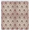 Ambesonne Damask Shower Curtain, Vintage Style Floral Pattern Abstract Romantic Bouquet Greenery Art Print, Cloth Fabric Bathroom Decor Set with Hooks, 69″ W x 70″ L, Warm Taupe(Warm Taupe)