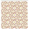 Ambesonne Damask Shower Curtain, Vintage Style Floral Pattern Abstract Romantic Bouquet Greenery Art Print, Cloth Fabric Bathroom Decor Set with Hooks, 69″ W x 70″ L, Warm Taupe(Cinnamon White)